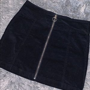 Forever 21 suede skirt